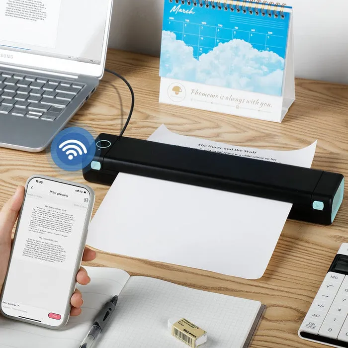 🔥 Stampante wireless portatile 🖨️ | Compatibile con smartphone e laptop 💻